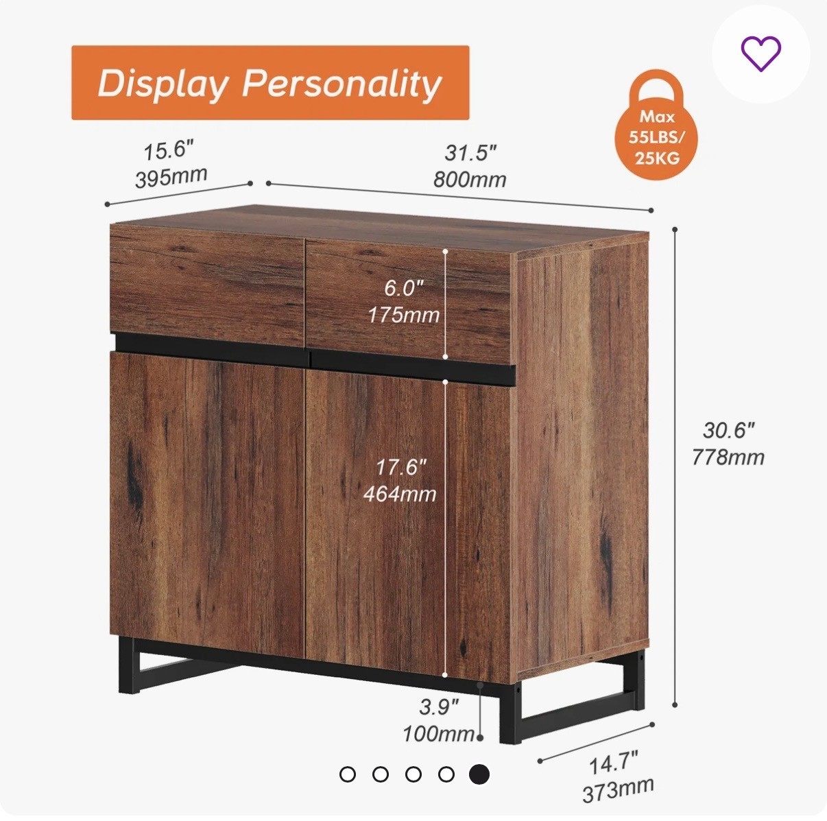 Brand New!!! Storage cabinet / TV stand - photo 3