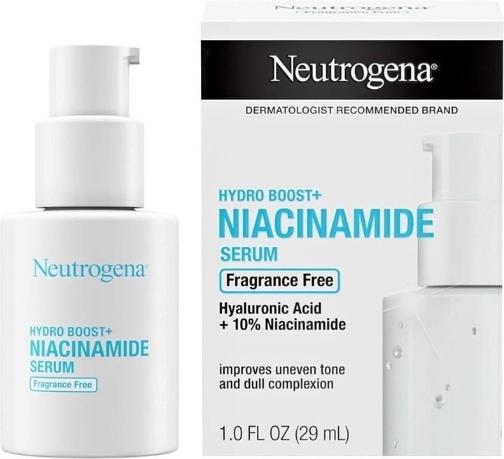 New - Neutrogena Face Serum - Hydro Boost Niacinamide 1oz Sealed
