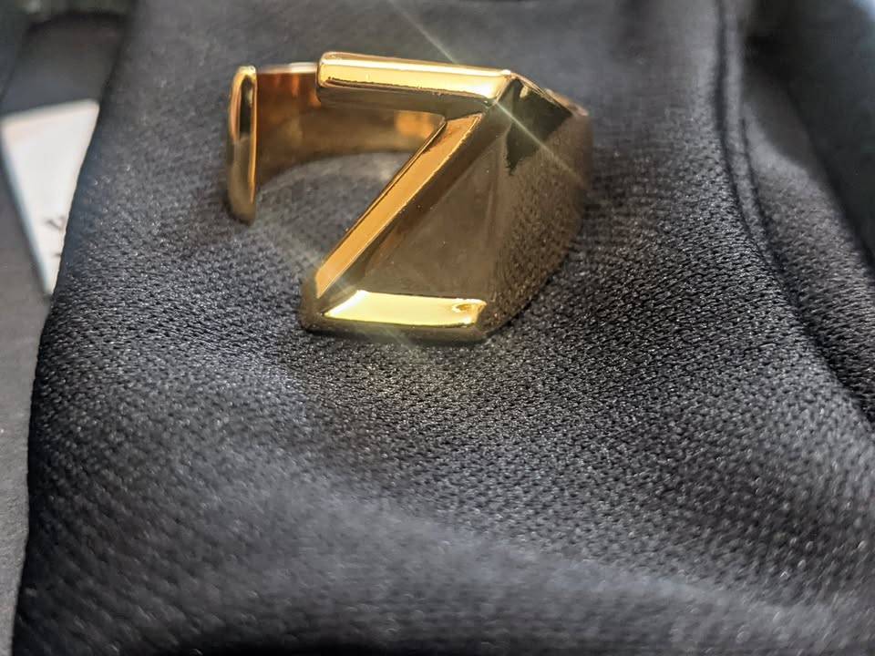 Keystyle GoldChic Jewelry Gold Bold Initial Letter Z (or N) - photo 3