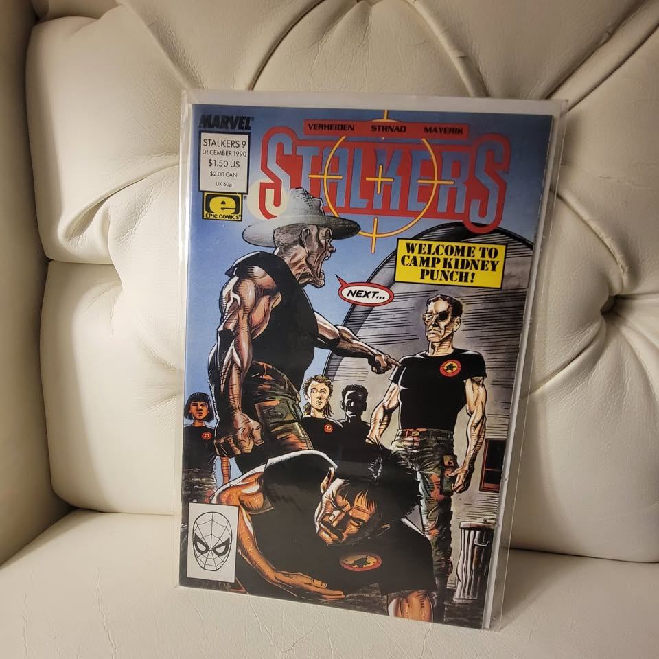 Stalkers #9 Marvel Epic Comics 1990 - Bagged
