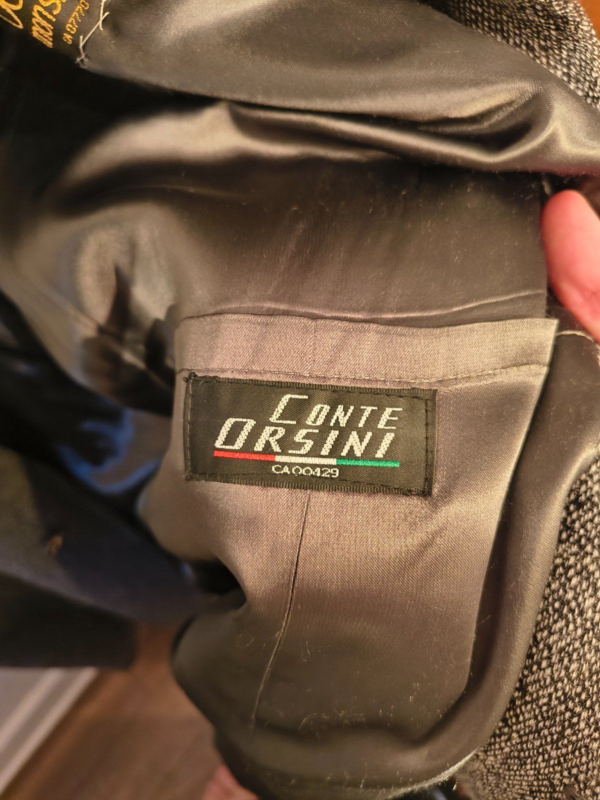 Vintage Ogilvy Monsieur Conte Orsini Pure Virgin Wool Overcoat - photo 4