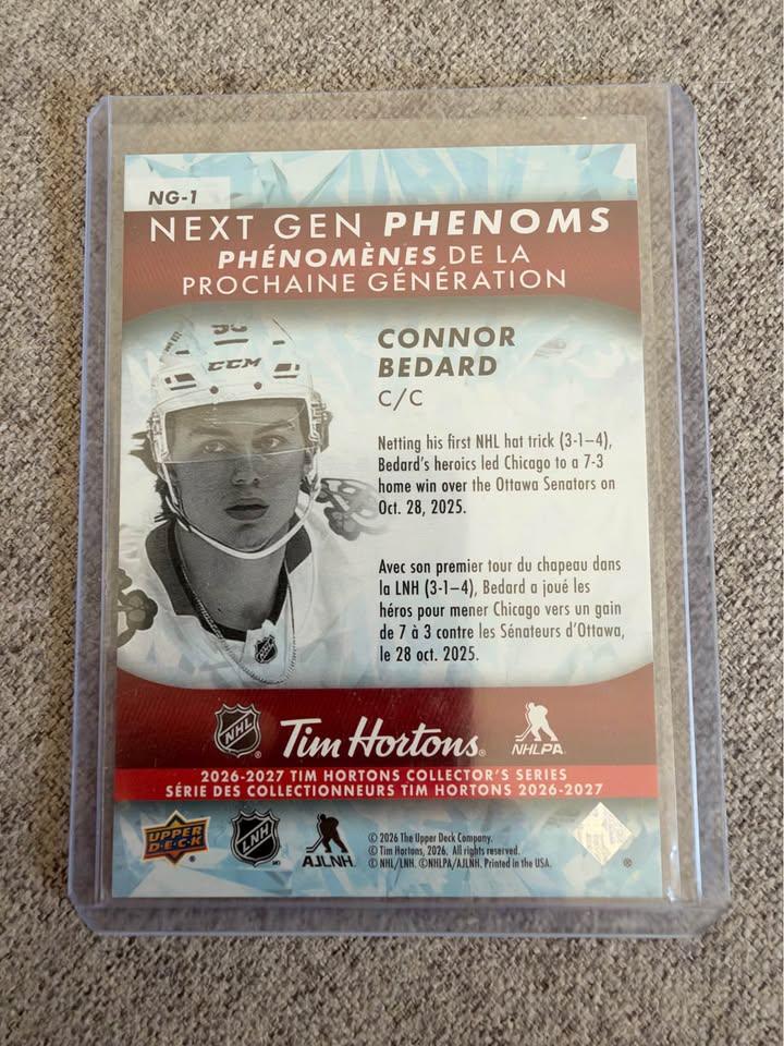 2026-27 Tim Hortons Hockey Card - photo 2