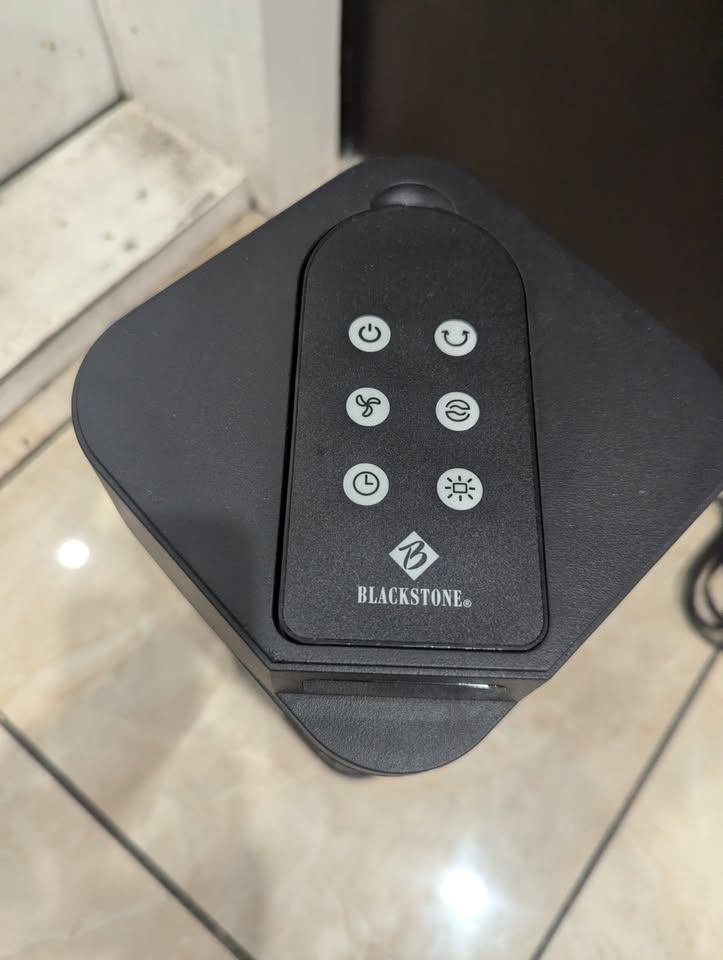 QUIET blackstone table fan, with remote controller, - photo 2