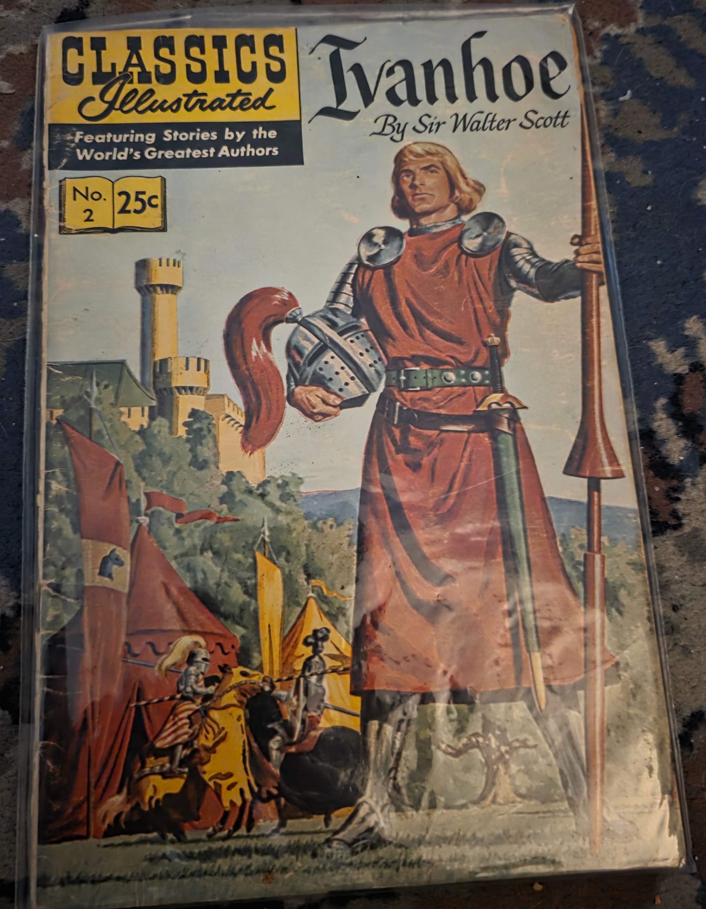 Classics Illustrated Ivanhoe Comic