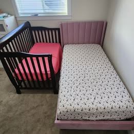 Dream On Me Ashton 5 in 1 Convertible Crib, Espresso - photo 4