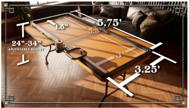 Foldable boardgame table Gamefold - photo 3