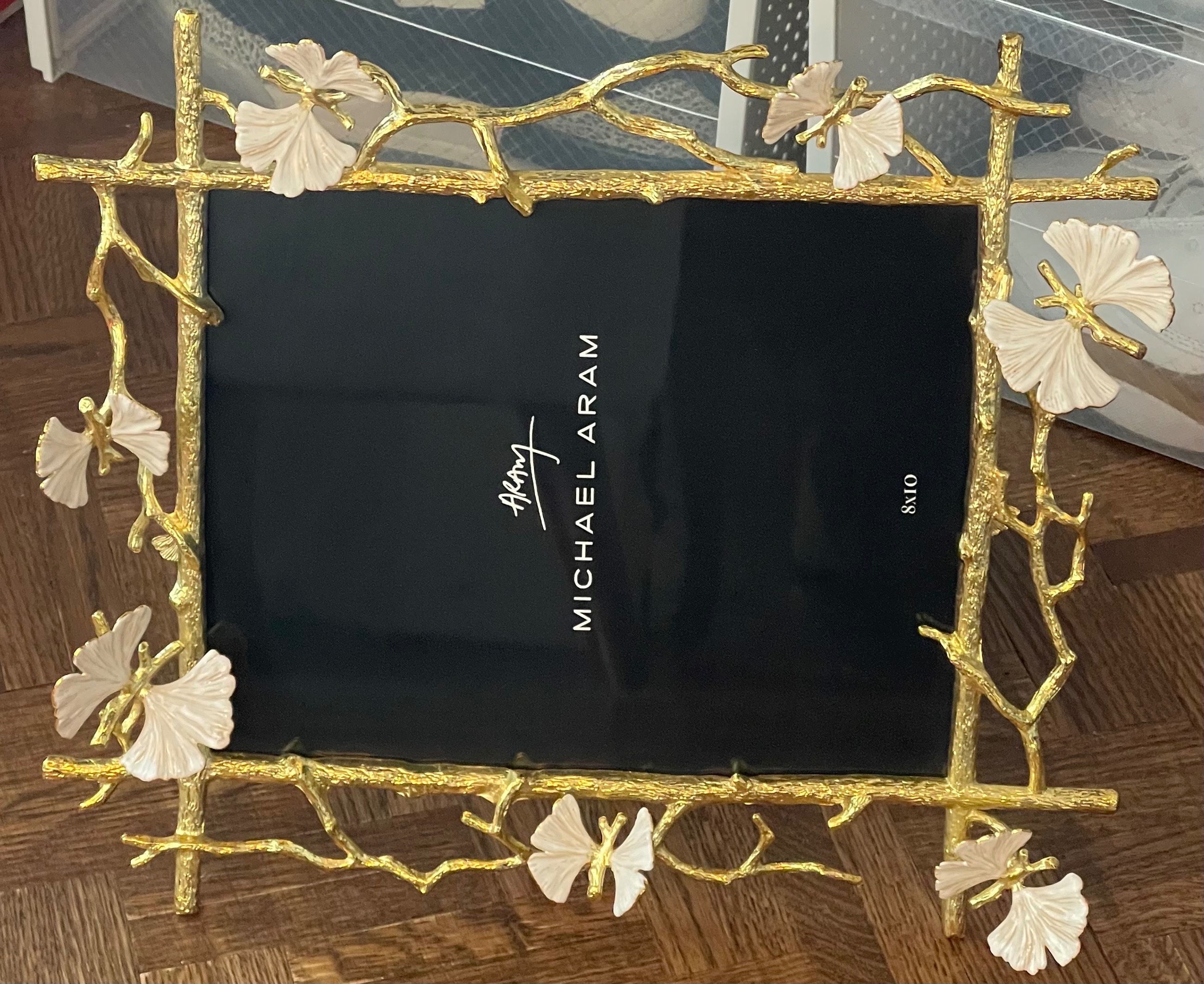 Michael Aram 8x10 Butterfly Ginkgo Gold Picture Frame - photo 3