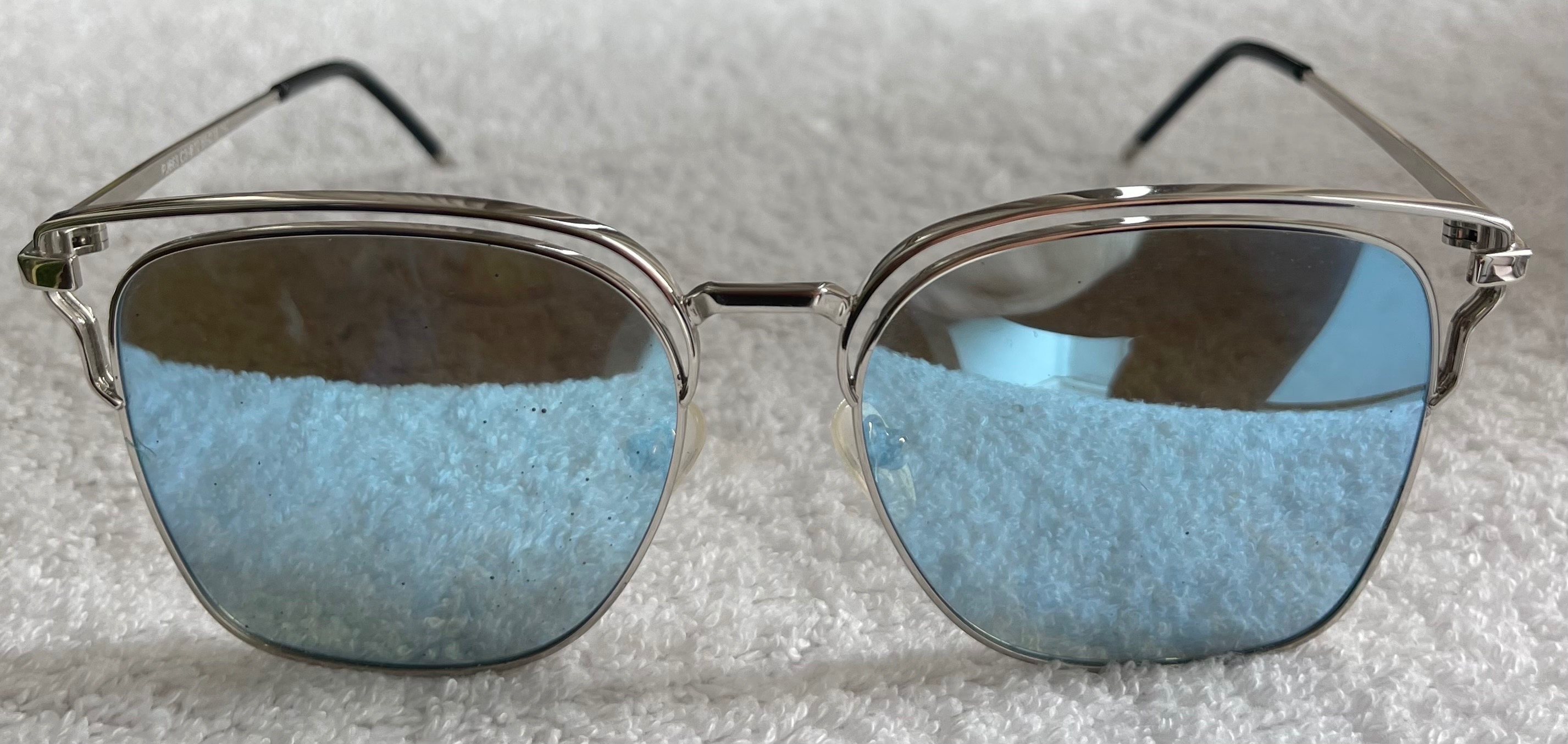 Pepe Jeans Silver Double Bridge Sunglasses Frame (PJ663)
