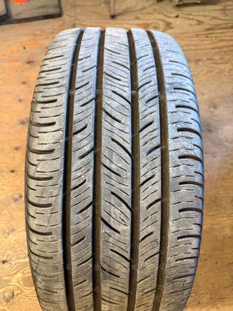 PAIR of 245/40/19 M+S Continental Conti pro contact with 80%