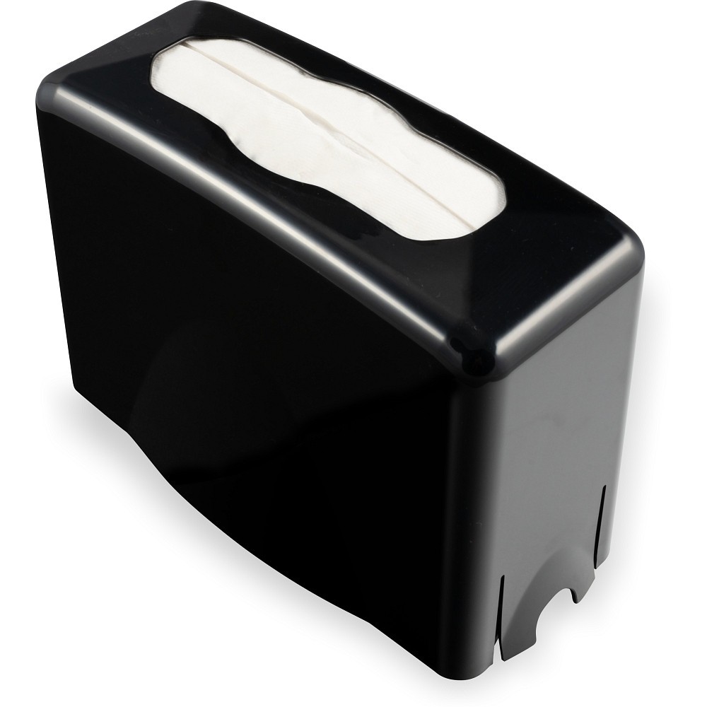 San Jamar T1740BK Countertop Towel Dispenser, Black