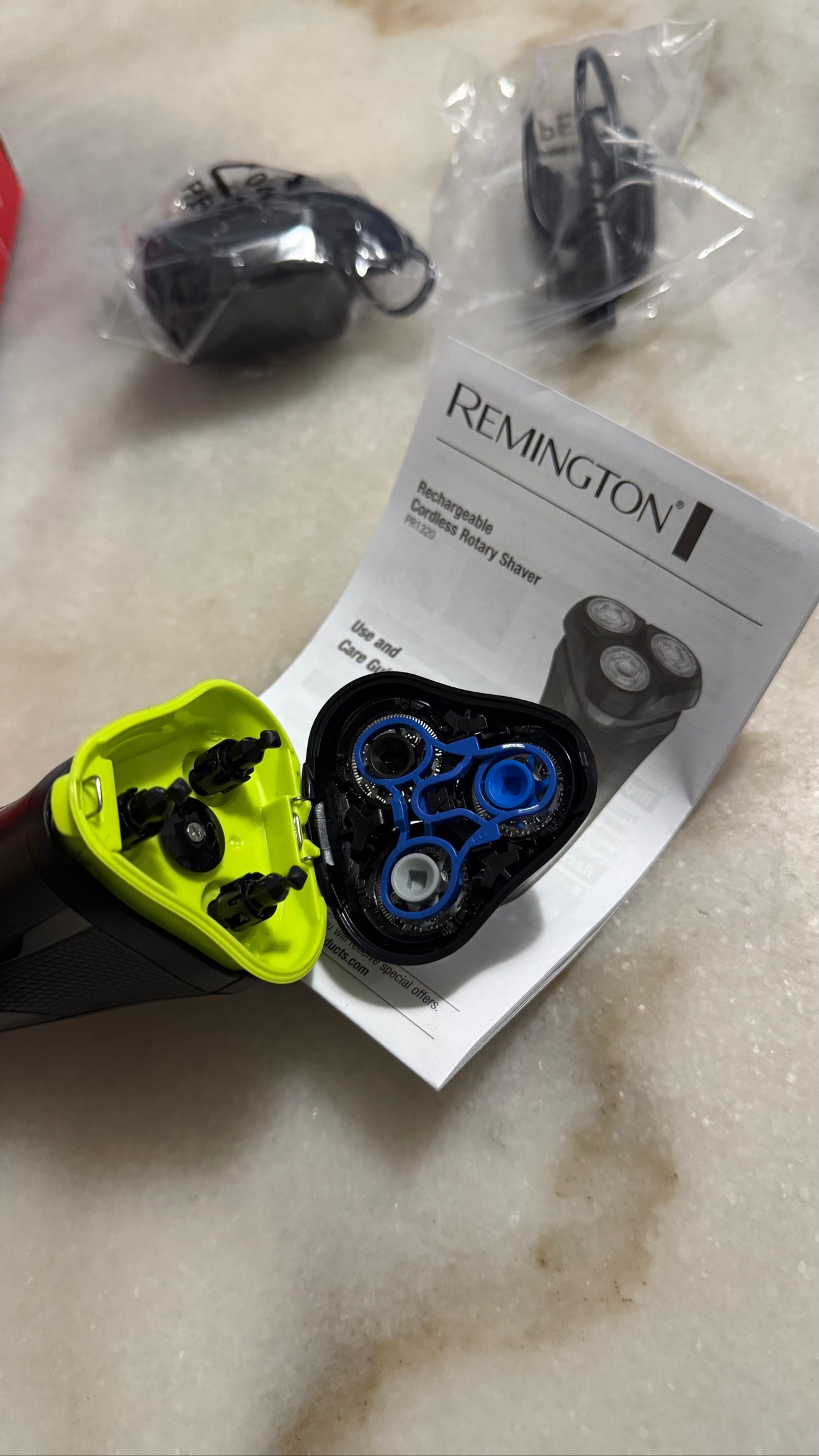 NEW Remington Cordless Rotary Shaver, No Stubble Gaurd - photo 3