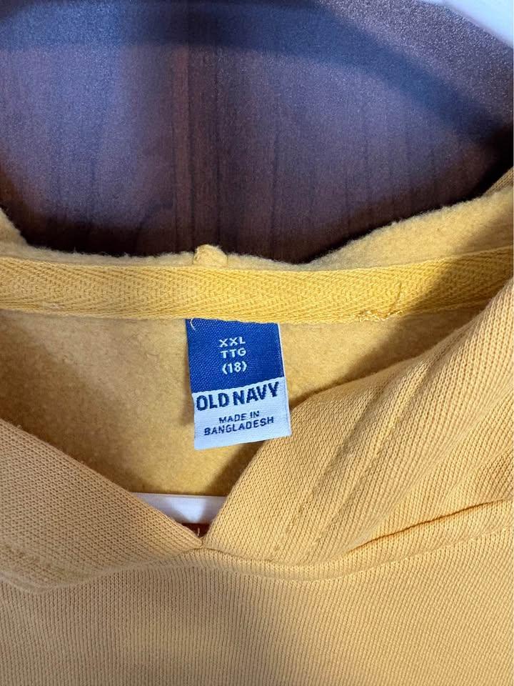 Hoodie Old Navy Boys Size YOUTH XXL 18 (11-14 yrs) USED