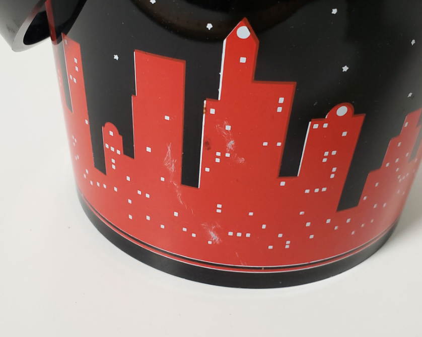 Vintage 1986 Enesco Curtis-Swann Pop Art Cityscape Ice Bucket - photo 4