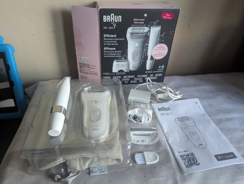 Epilator, Braun Silk-épil 7 Electric Epilator for Women