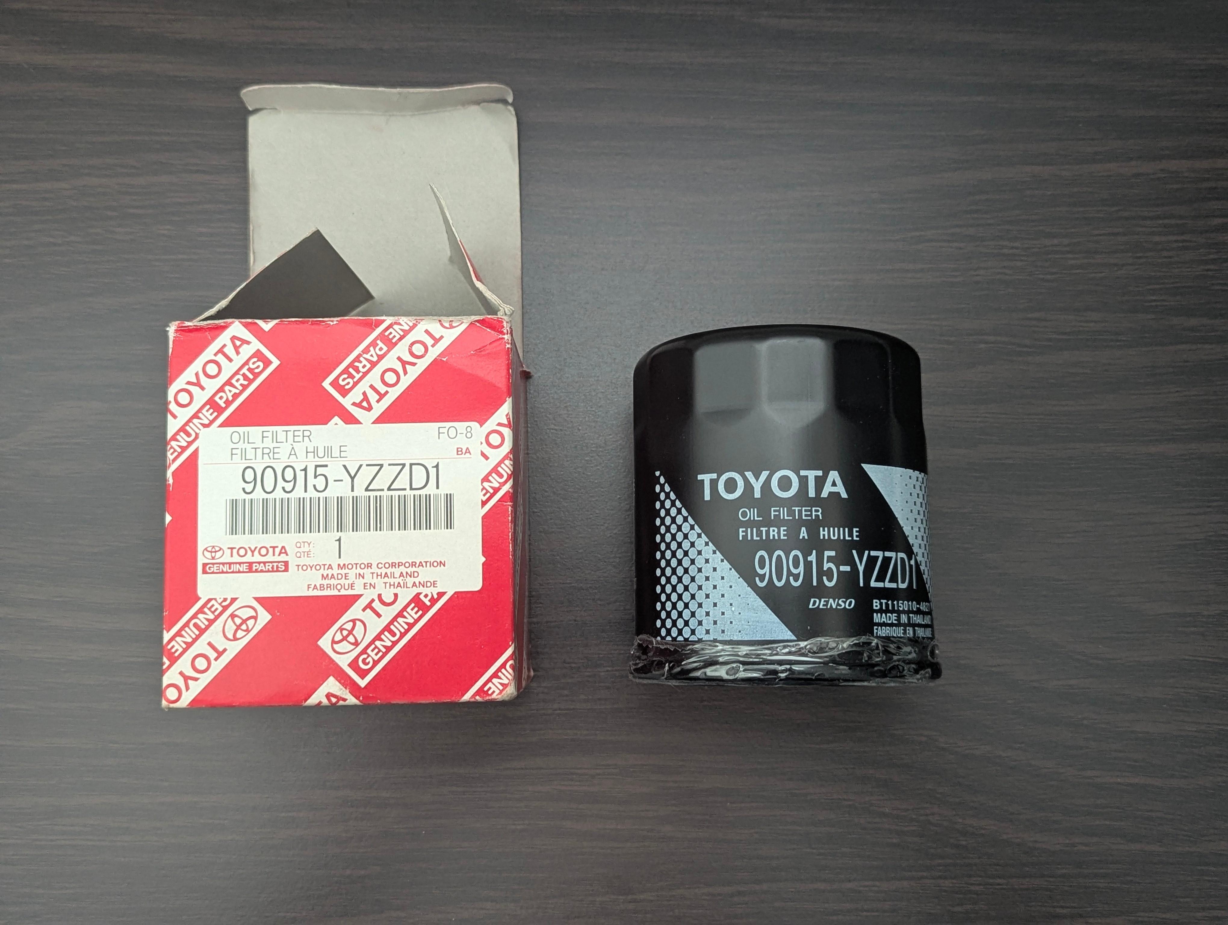 Toyota Genuine Parts Oil Filter (90915-YZZD1) - photo 2