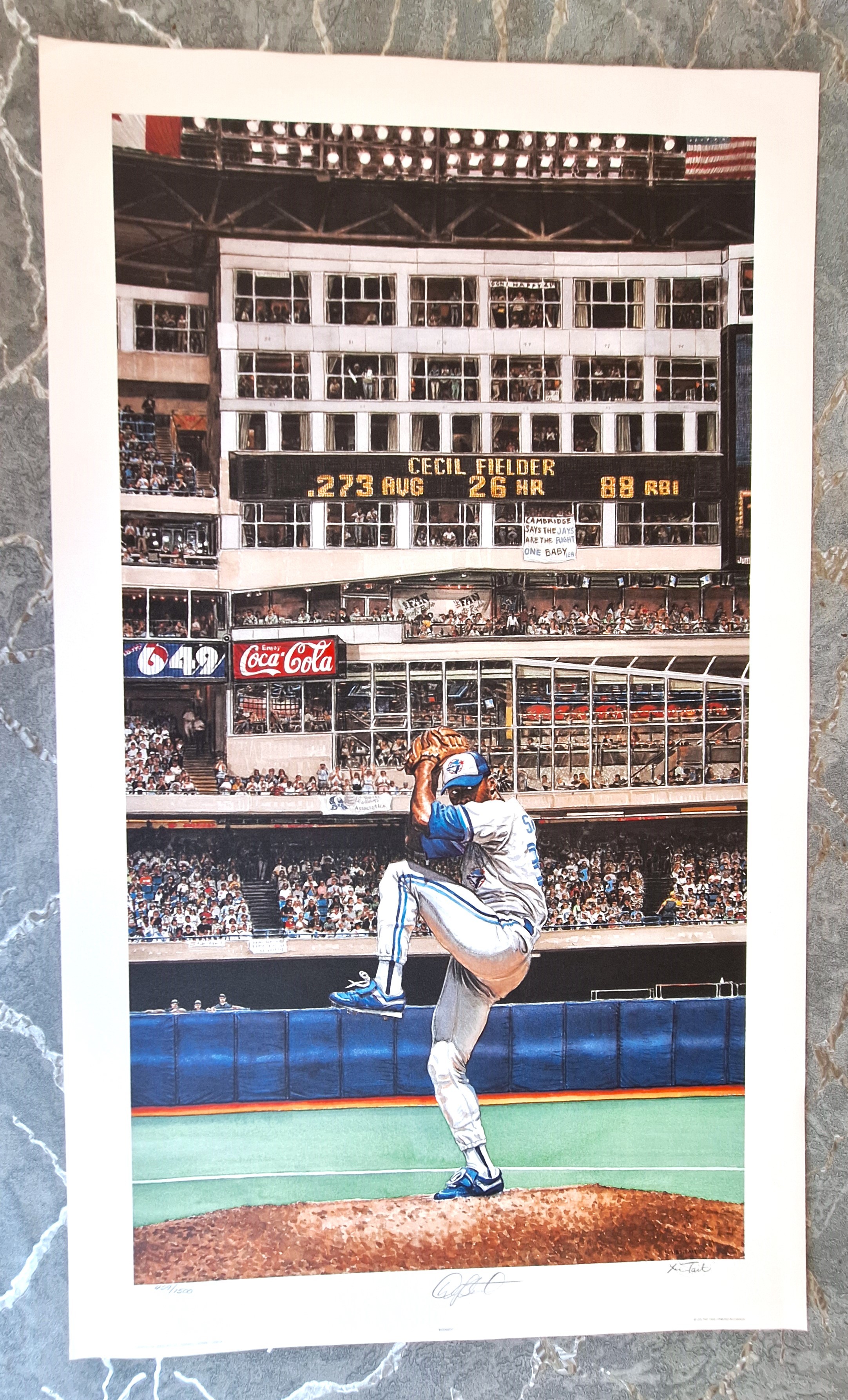 Les Tait "Intensity" S/N Ltd Edition signed by DAVE STEWART - photo 2