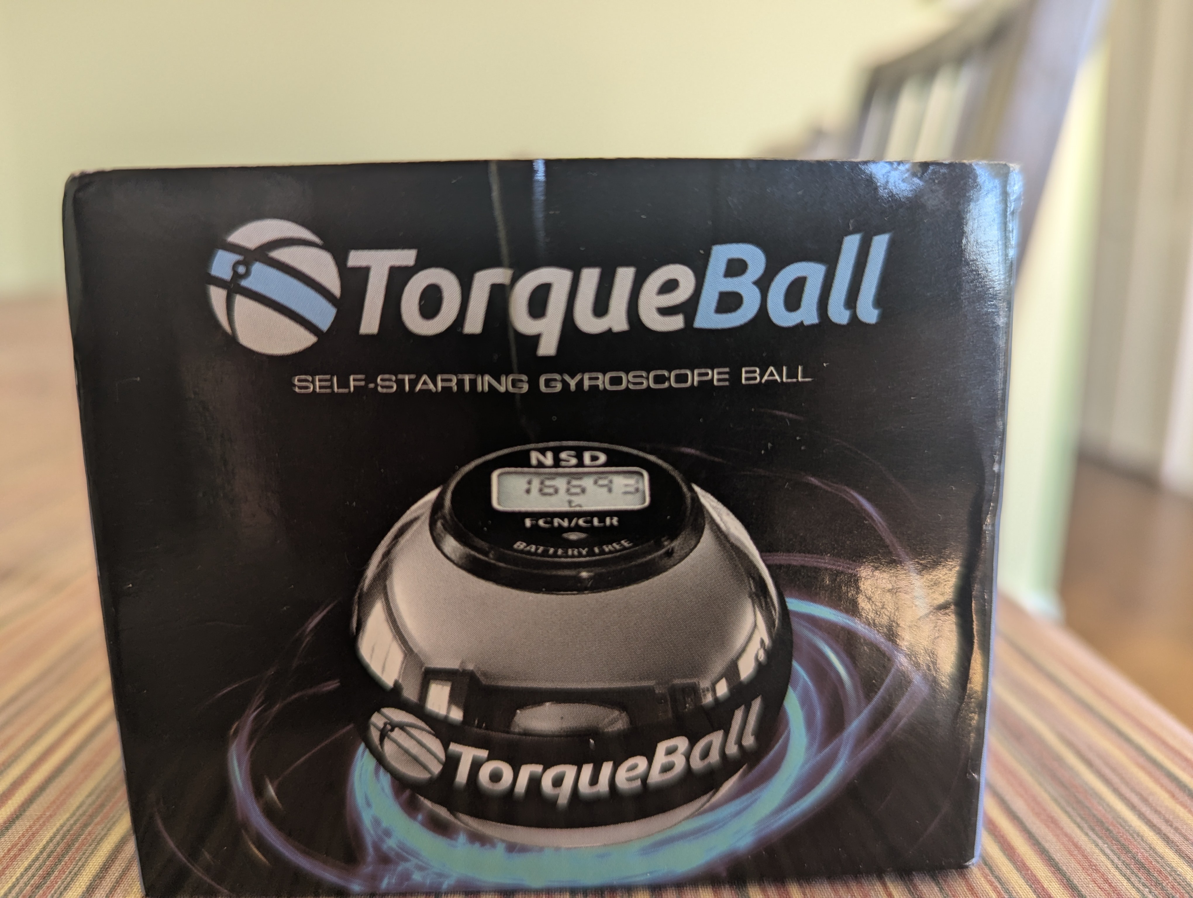 TorqueBall Self-Starting Gyroscope Wrist Trainer with Counter - photo 3