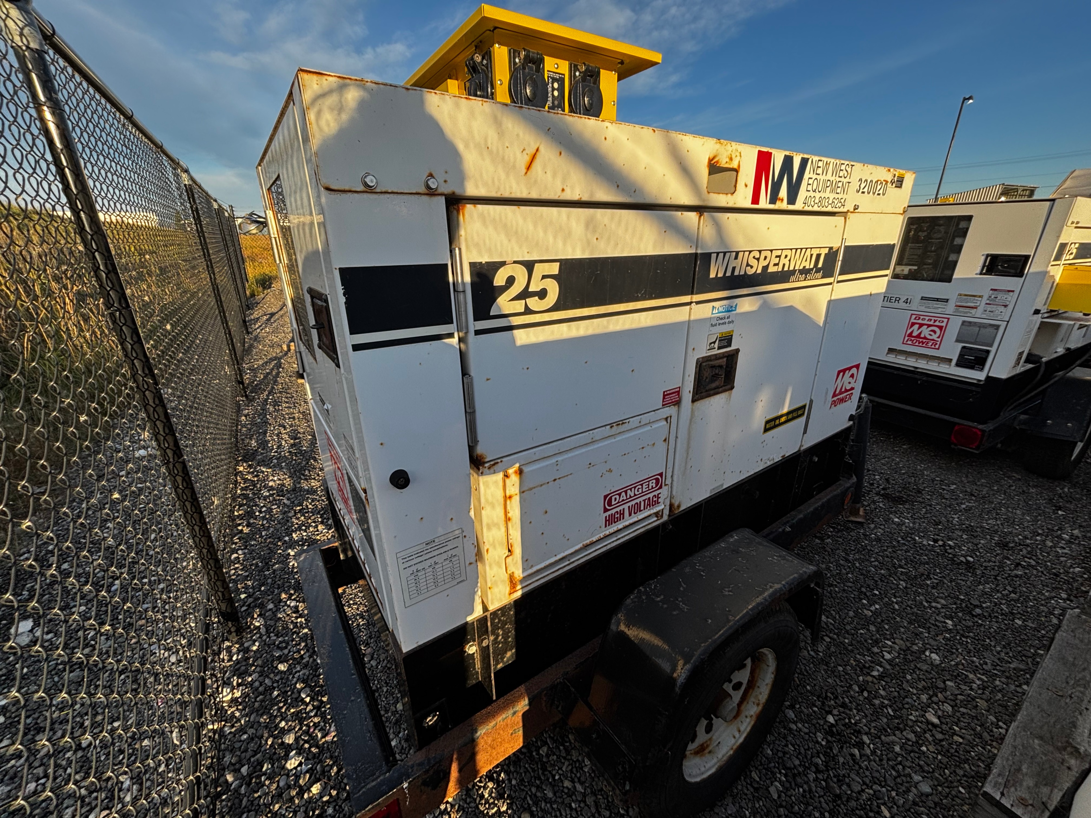 25KVA 20KW Diesel Generator Towable - photo 4