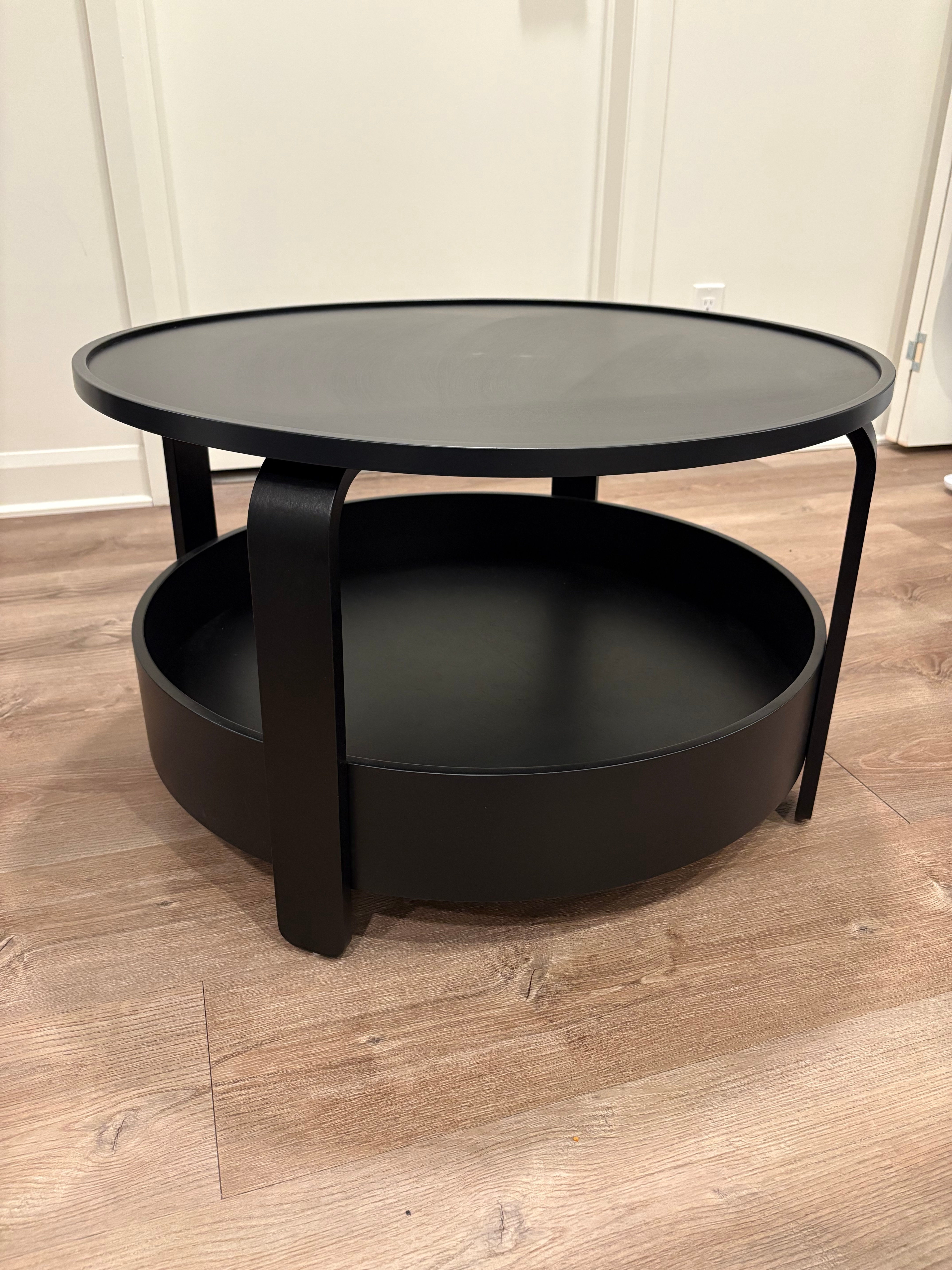 IKEA BORGEBY Round Coffee Table – Black