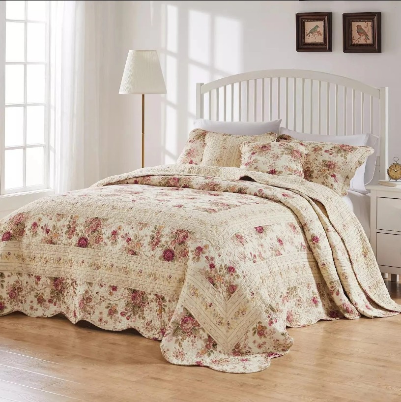 Greenland Home Fashions 3-Piece Queen Bedspread Set