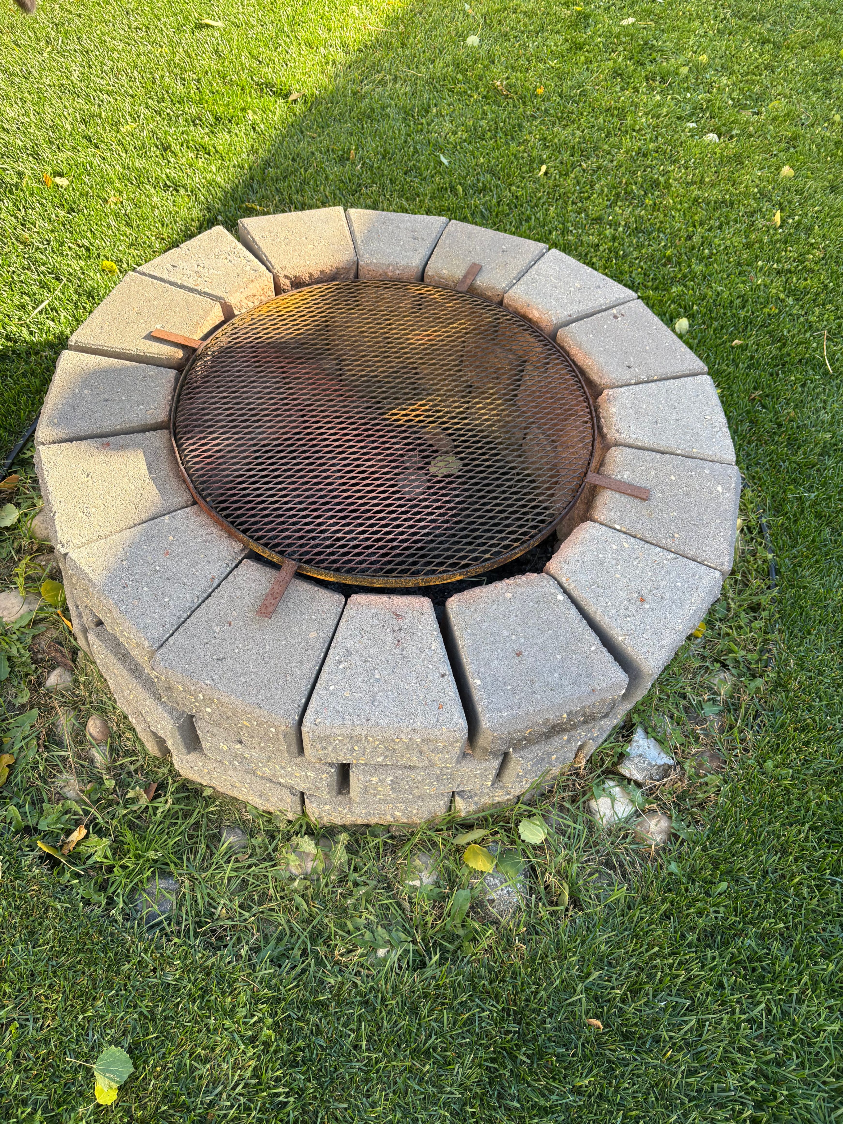 Backyard Firepit Stones and Grille - photo 3