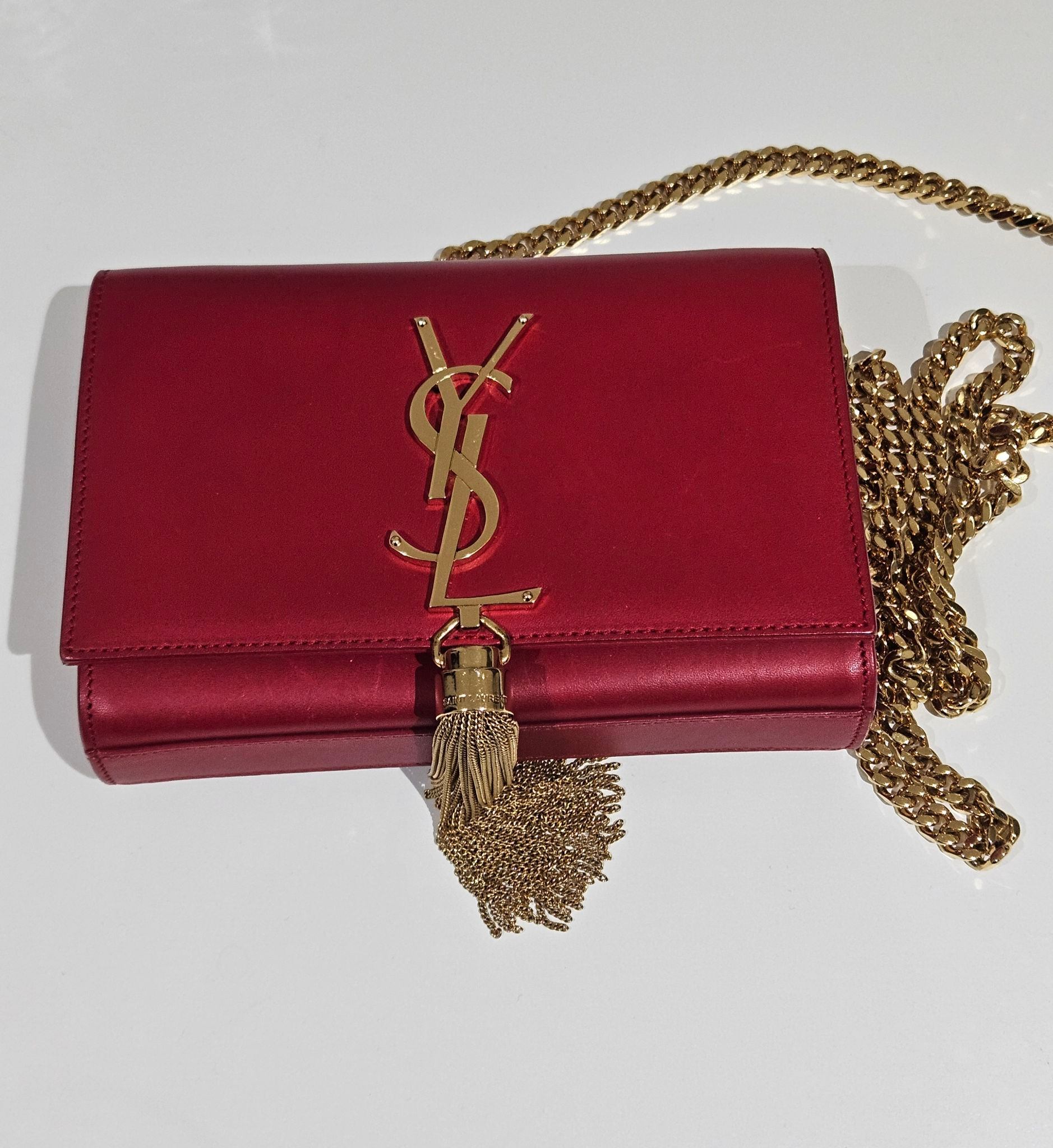 Saint Laurent Women's Small Leather Cross bag
