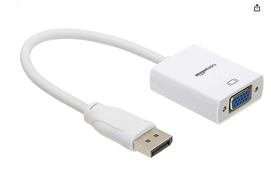 Displayport to VGA adapter