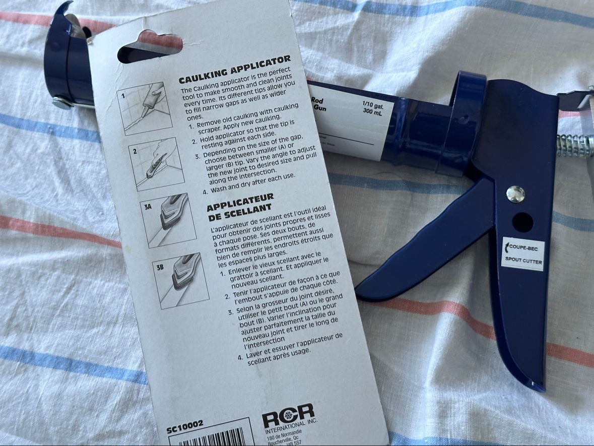 Smooth Rod Caulking Gun SealACrack Caulking Applicator - photo 5