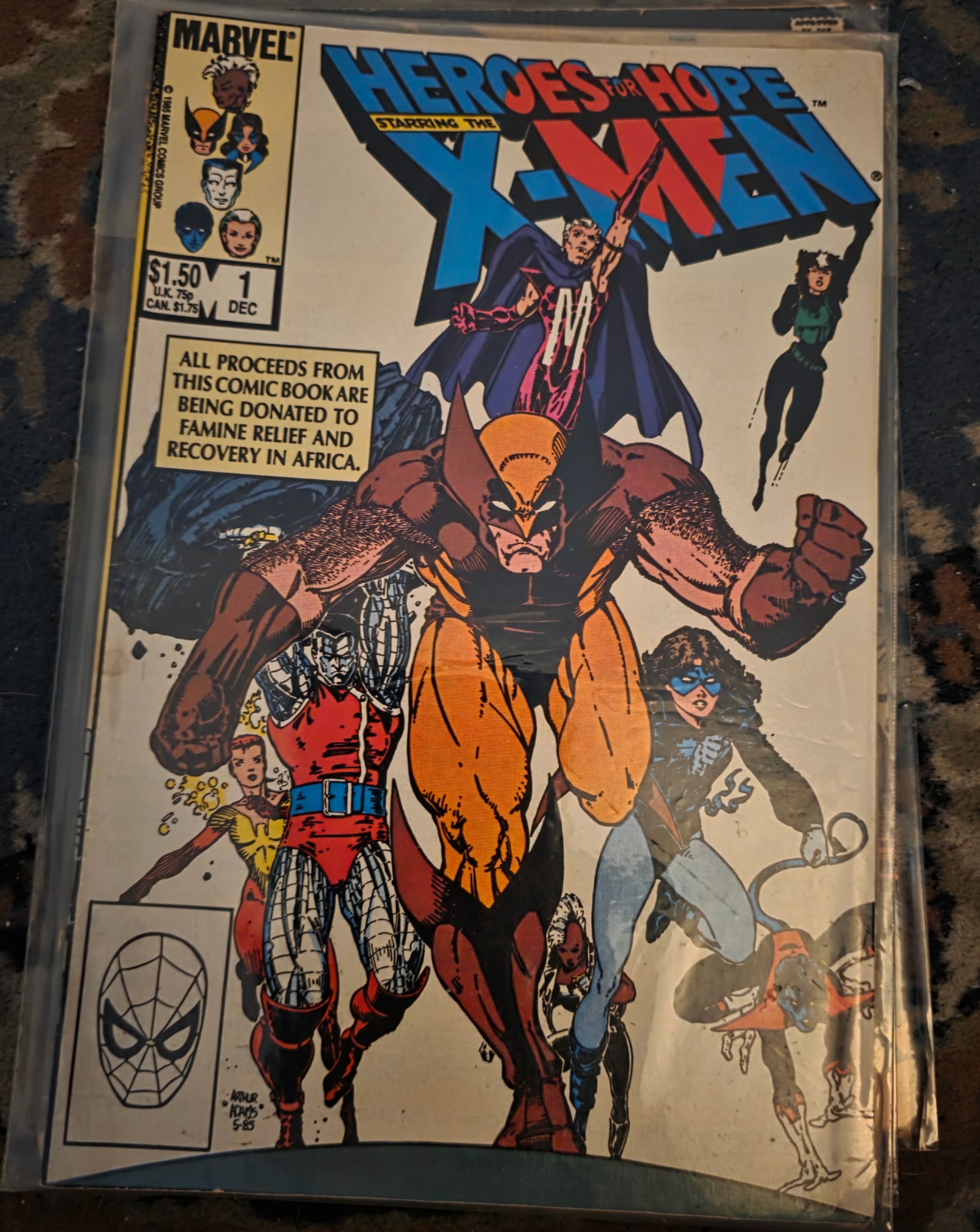 Marvel Comics Heroes for Hope Starring the X-Men Issue 1