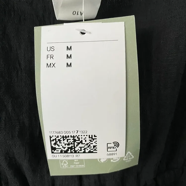 H&M Ombre Wrap Mini Dress — Size M (New) - photo 3