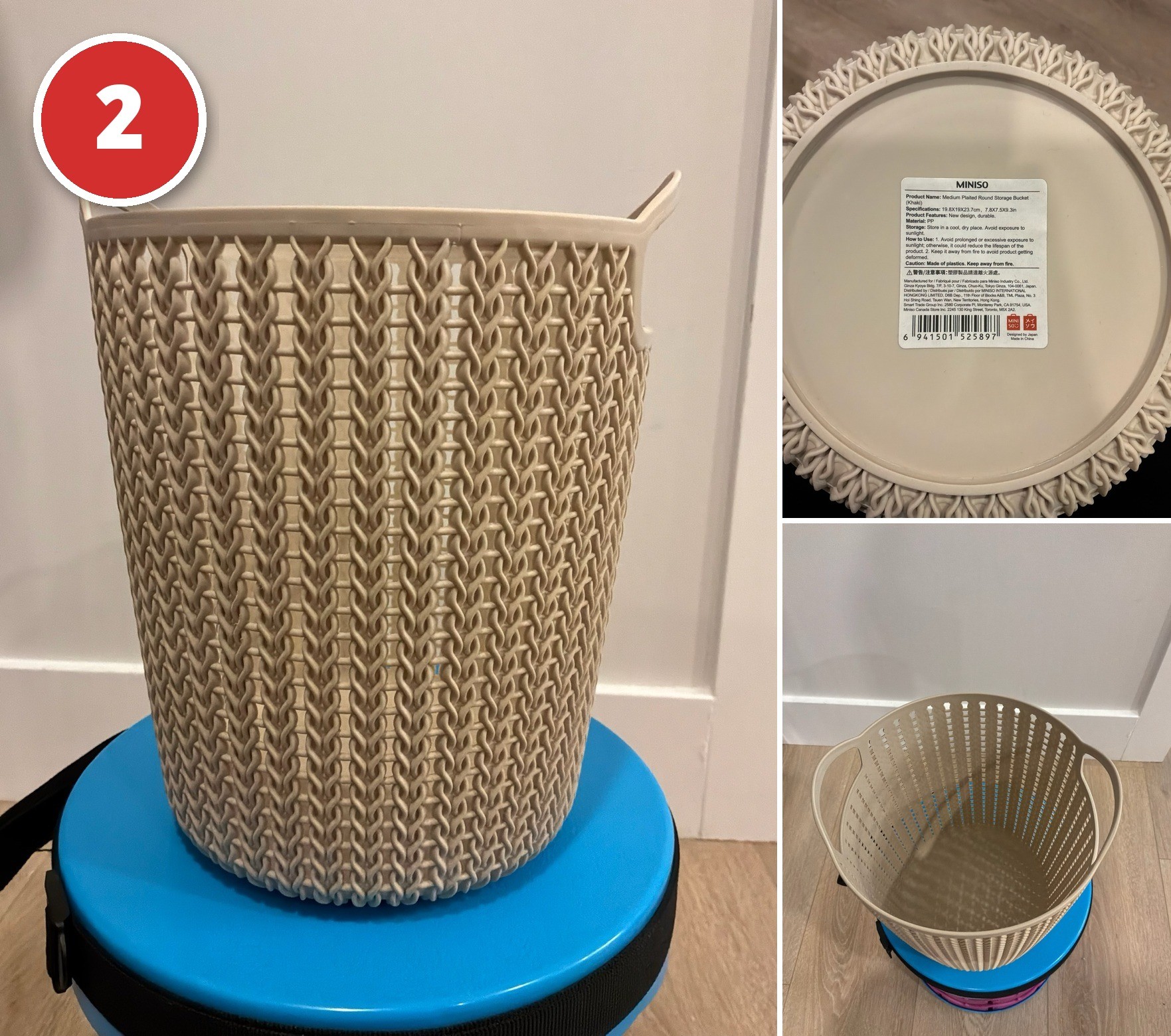 Storage Basket/Organizer Bins Bundle (7 Pcs) - photo 2