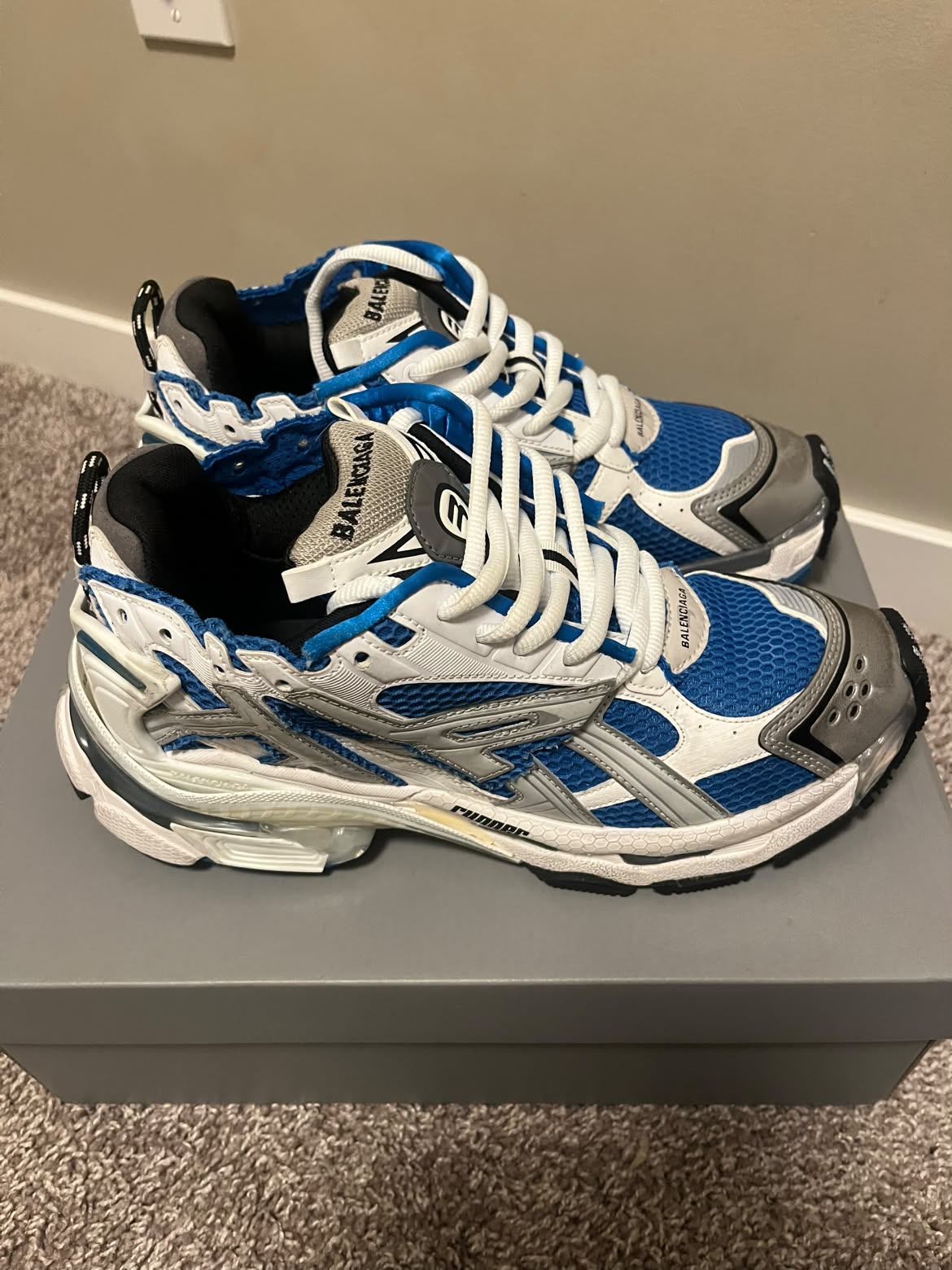 Balenciaga Runners Blue