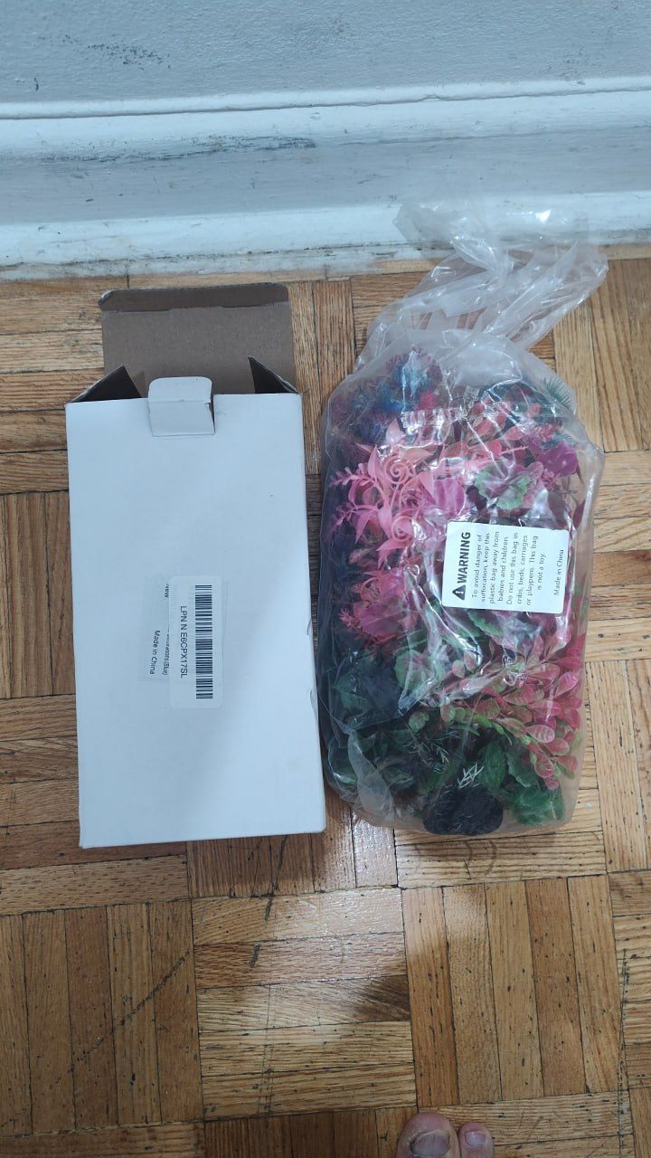 NEW Assorted artificial plants for fish tank, 7-pack - photo 3