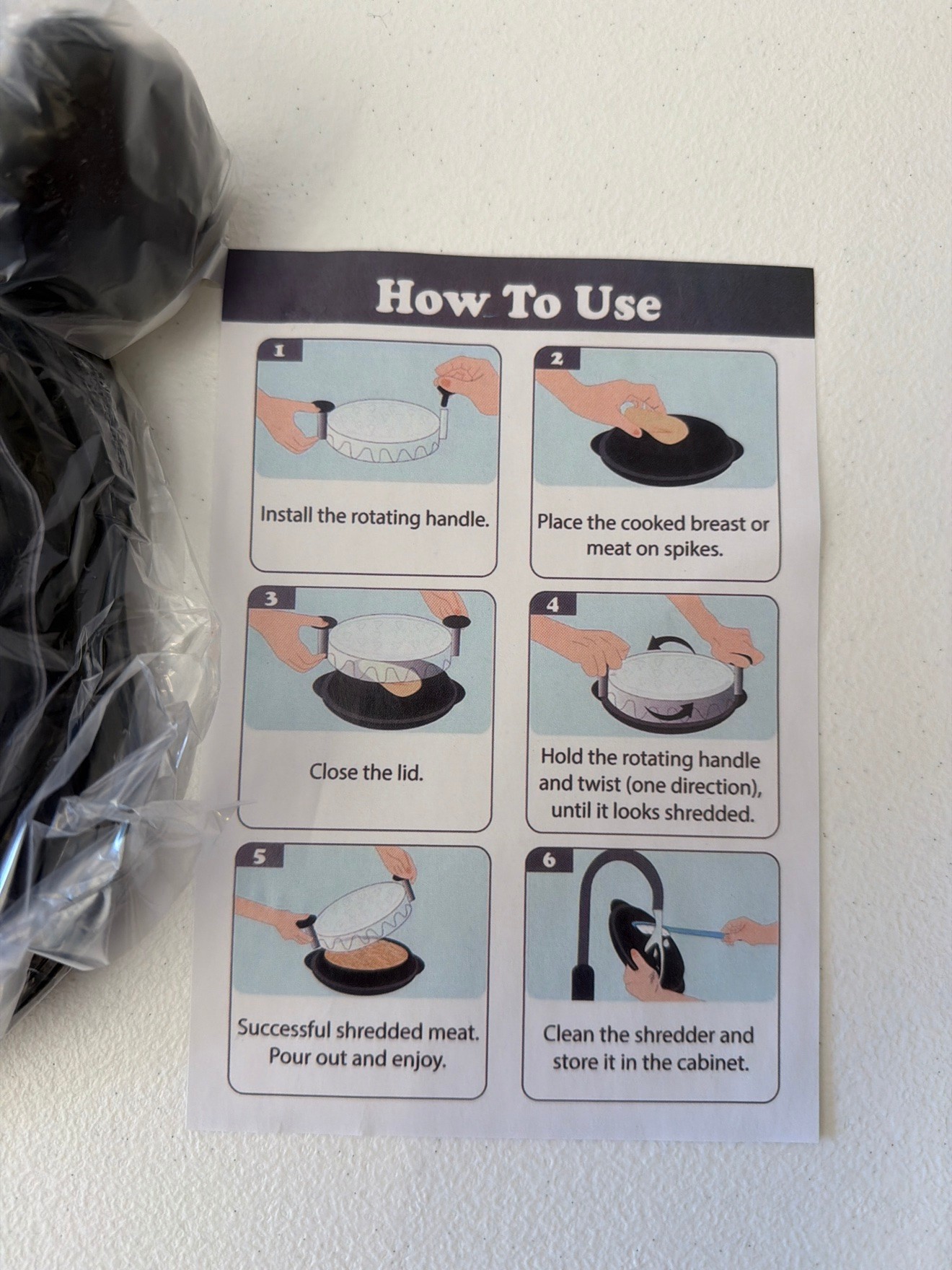 Chicken Shredder Tool Twist Shredding Machine—New (6 Available) - photo 3
