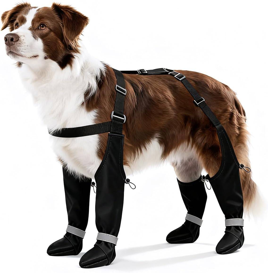 Dog Suspender Boots for Large Dogs, Anti Slip - photo 2
