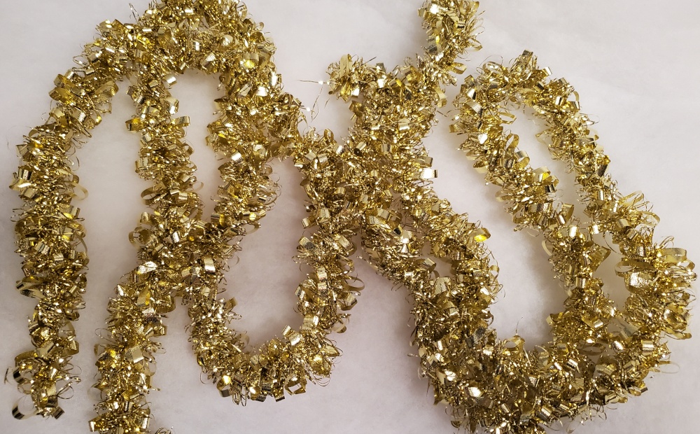 Brand New Gold Christmas Tinsel Garlands - 2 Piece Set - photo 2
