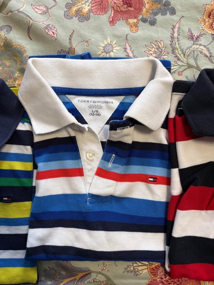 Tommy Hilfiger Polo Shirt Kids L Size 12-14 yrs -USED - photo 2