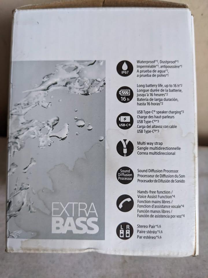 Travel Speaker, Sony SRS-XB13 Extra BASS Wireless Bluetooth - photo 5
