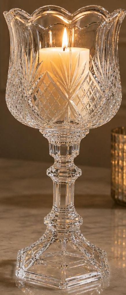 Hurricanes Glass Candle Holders set - photo 2
