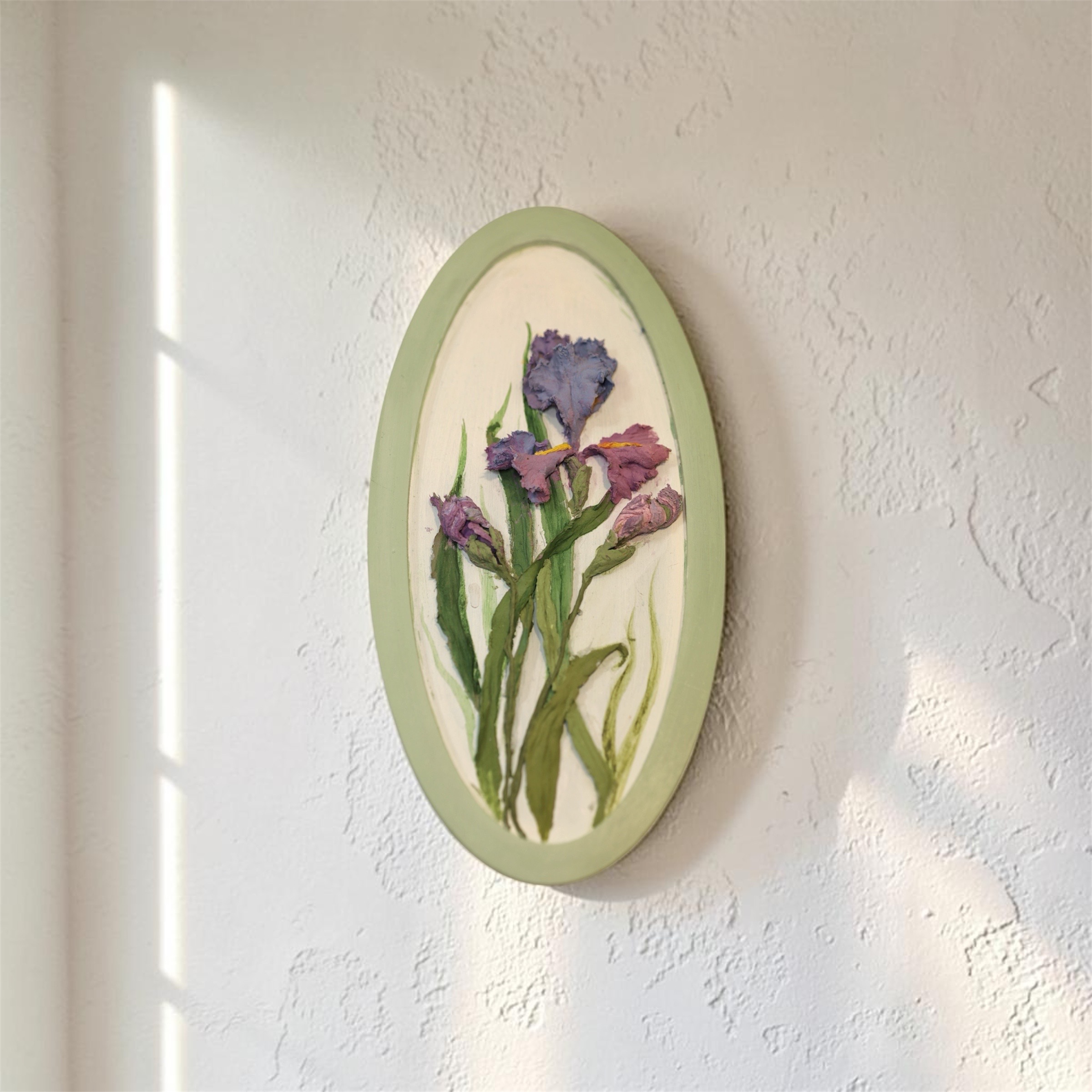 Iris Flower 3D painting