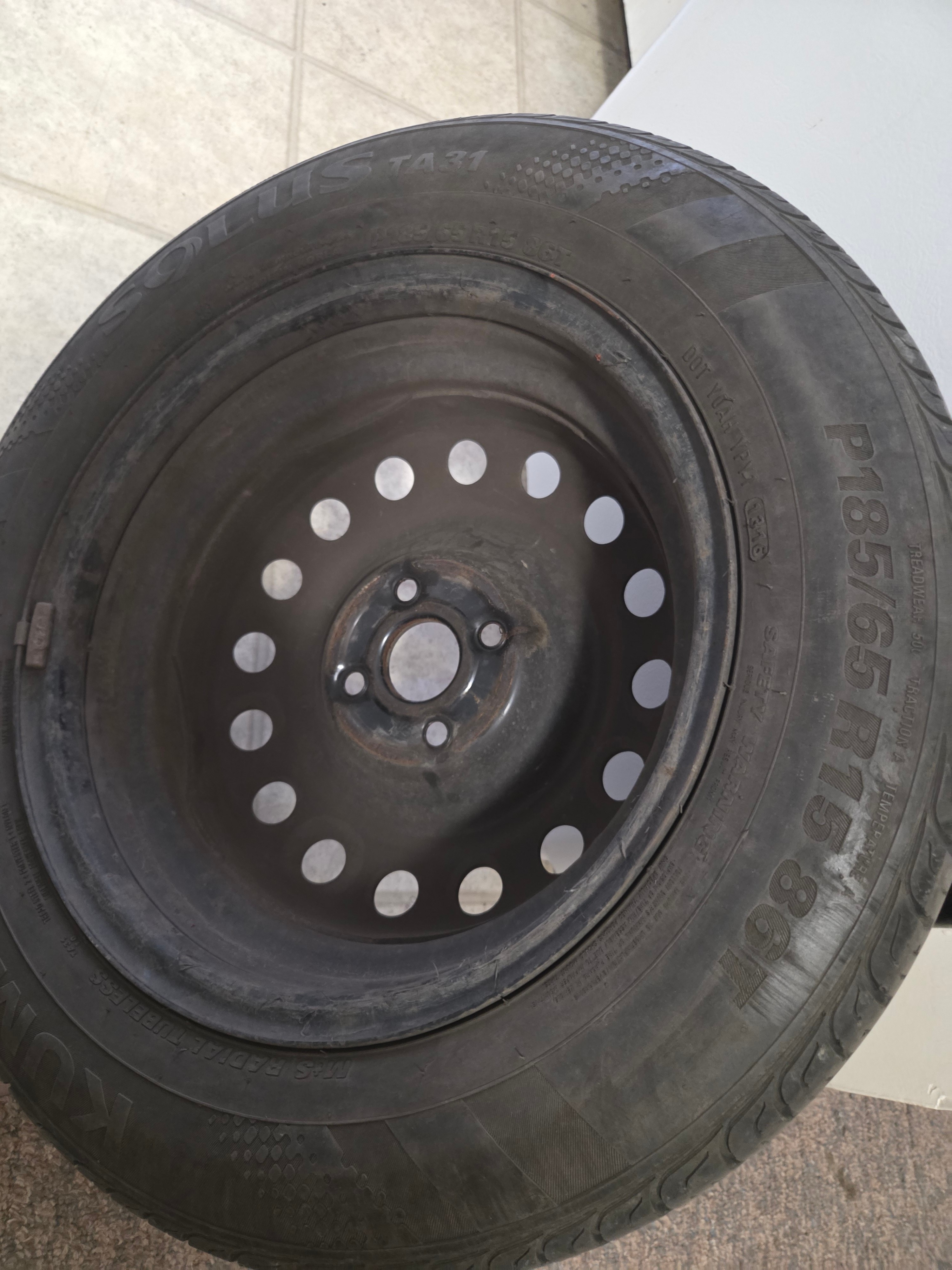 Winter Tires with rim P185/65R15 86T - photo 3