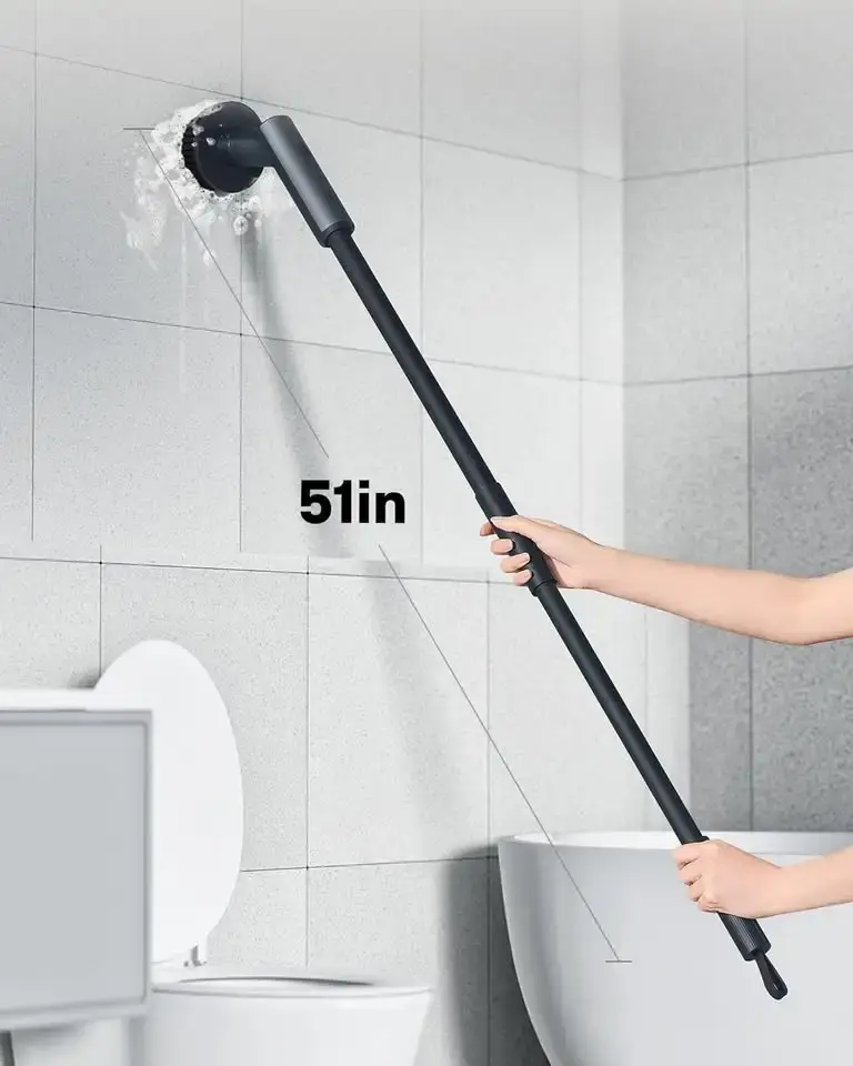 Electric Spin Scrubber, Rechargeable Shower Scrubber - photo 2