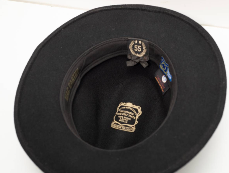 European Wool Felt Fedora Hat (Size 55) Water-Repellent - photo 5