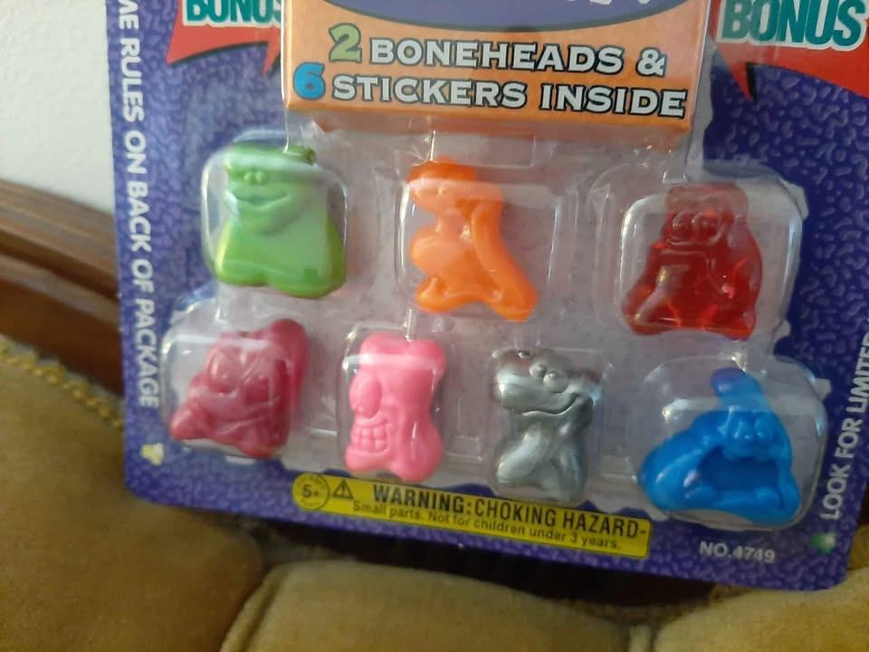 Jojo`s Bouncin Boneheads By Imperial toys on Blister card - photo 2