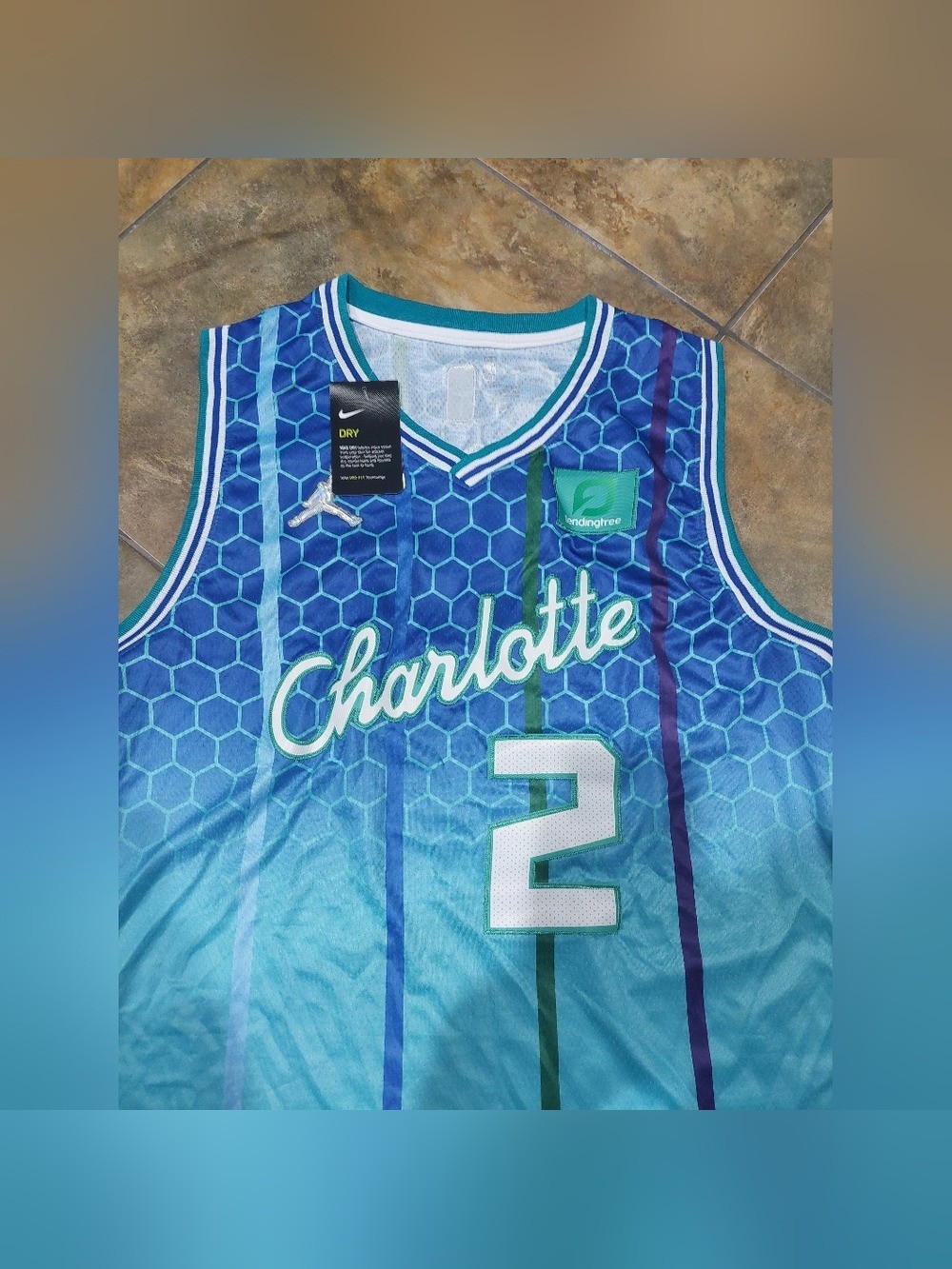 Nike 2021-22 Hornets LaMelo Ball City Edition Jersey Men XXL NWT - photo 3