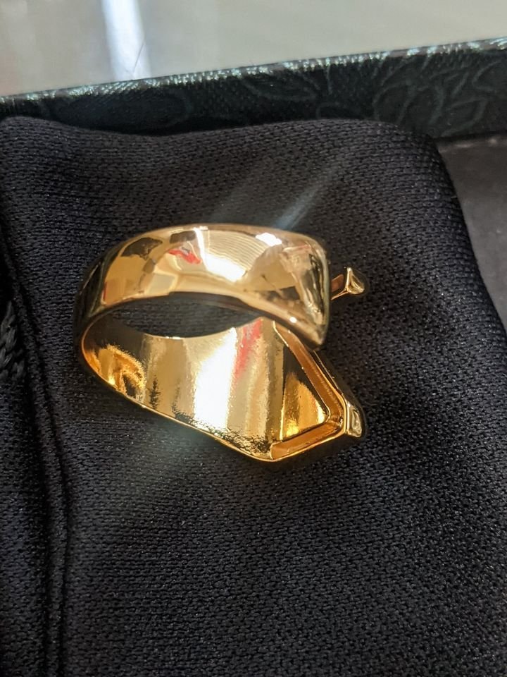 Keystyle GoldChic Jewelry Gold Bold Initial Letter N (or Z) - photo 2