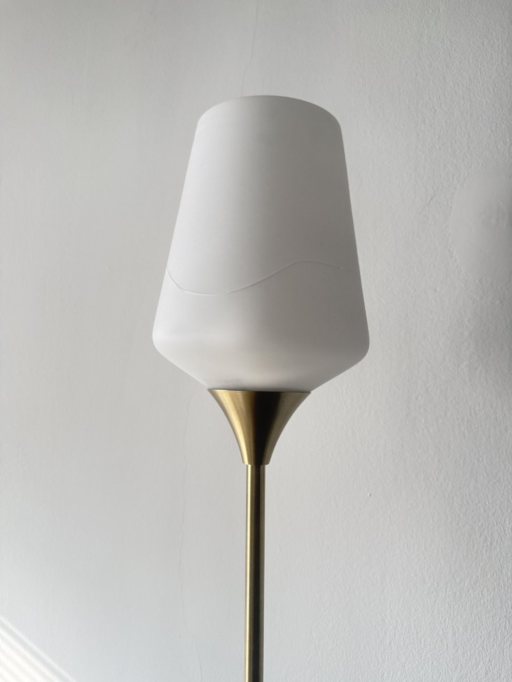 Torchiere Floor Lamp - Brass Finish - photo 2
