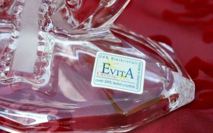 Evita Crystal Double Candle Holder set - photo 3