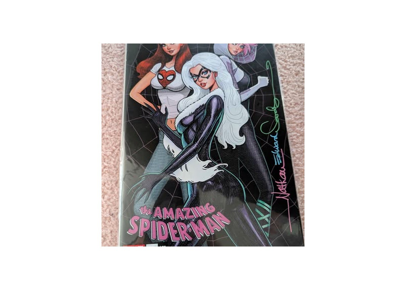 The Amazing Spider-Man #25 Signed with COA Nathan Szerdy