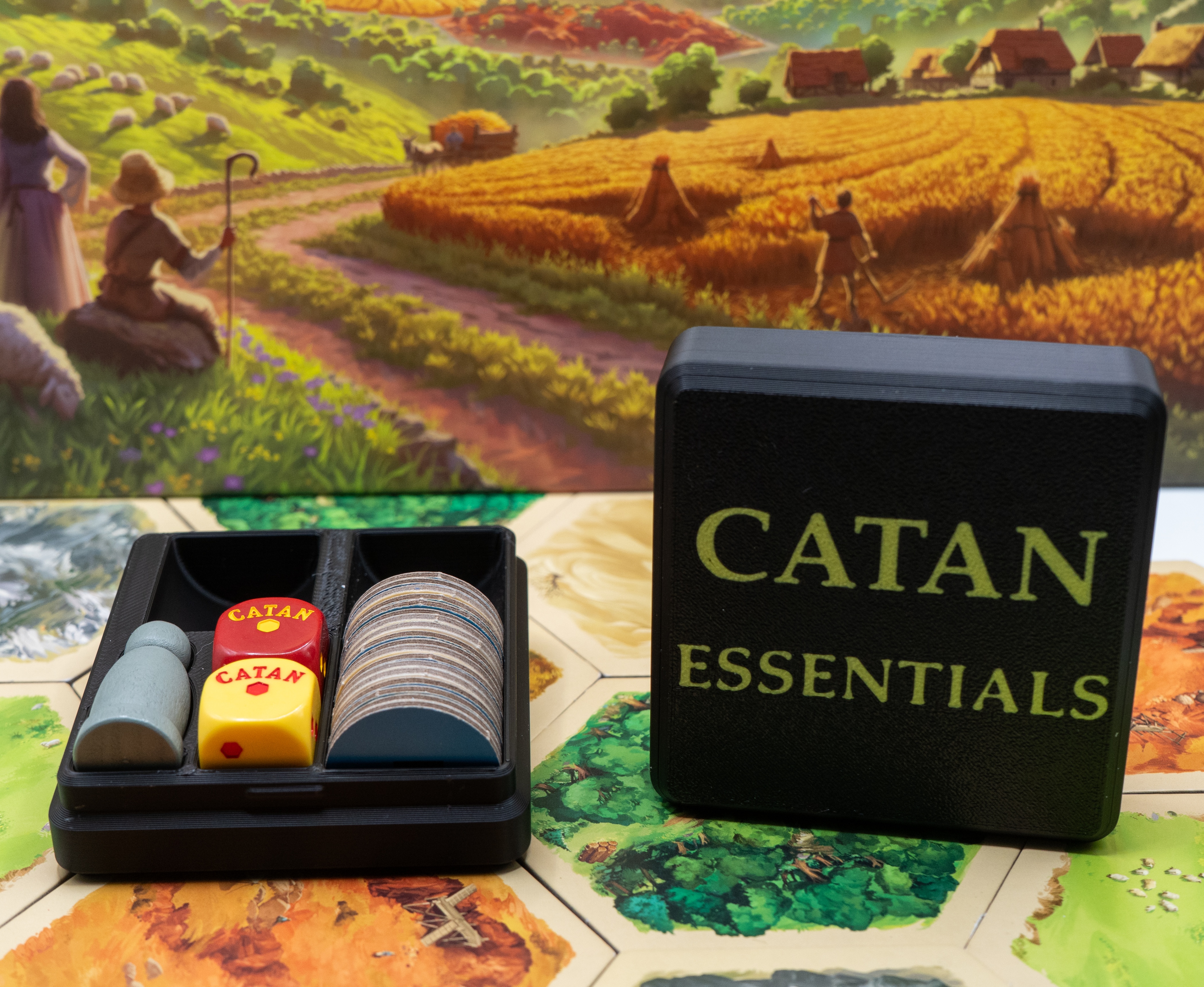 Catan Player Piece Organizers & Essentials Box - photo 4